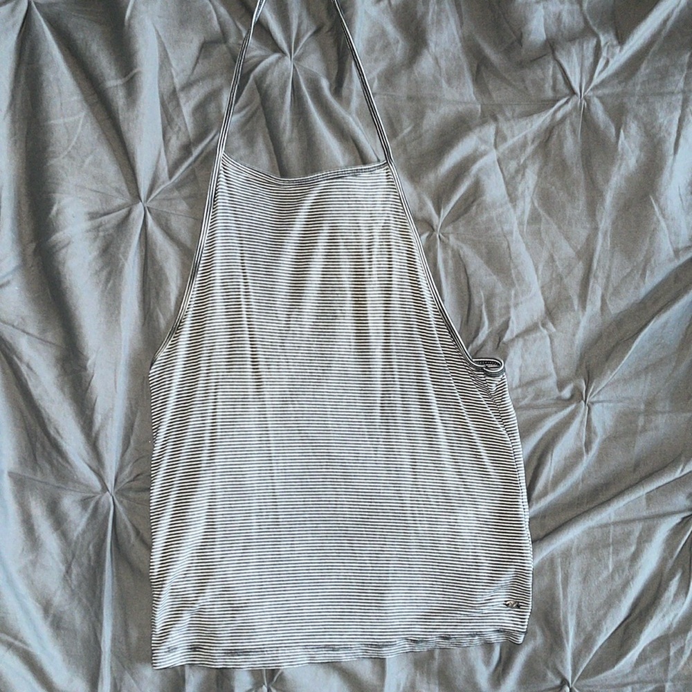 Stripped Low Back Tank